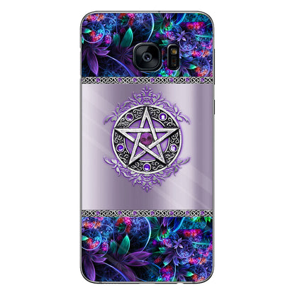 Purple Pentacle Witch - Personalized Phone Case