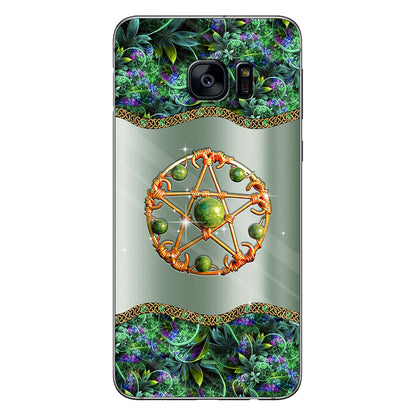 Mystery Witch Star - Personalized Phone Case With 3D Printed