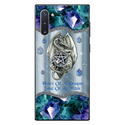 Heart Of A Dragon Soul Of A Witch 3D Pattern Print Phone Case