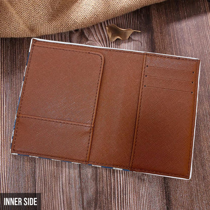 Touch This And I Will Bite You - Personalized Ohana Leather Luggage Tag & Passport Holder