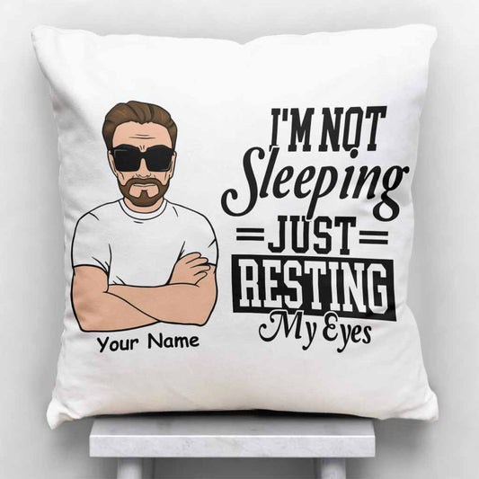 Daddy Sleep Pillow - Personalized Father's Day Throw Pillow