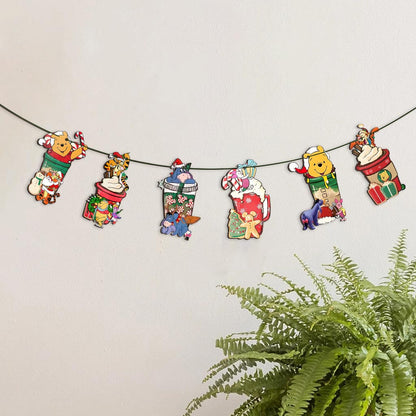 Christmas Latte - Christmas Mouse 6 Pieces Garland