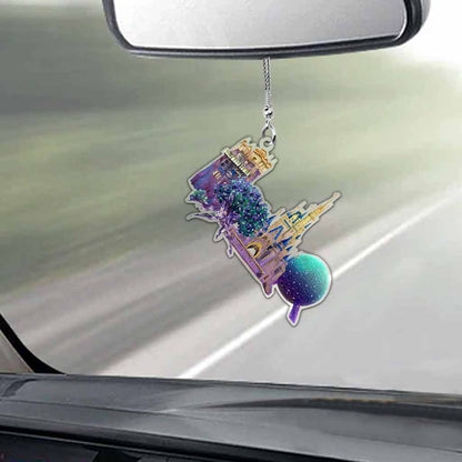 50 Years Of Magic - Mouse Transparent Car Ornament