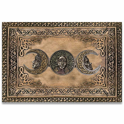 The Triple Goddess - Witch Doormat With 3D Pattern Print