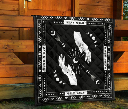Stay Wild Moon Child - Witch Quilt 0822