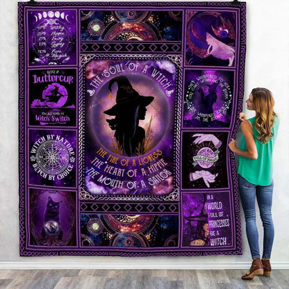 The Soul Of A Witch - Witch Quilt 0822