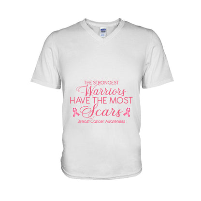 Breast Cancer Awareness Scars - Personalized T-shirt and Hoodie