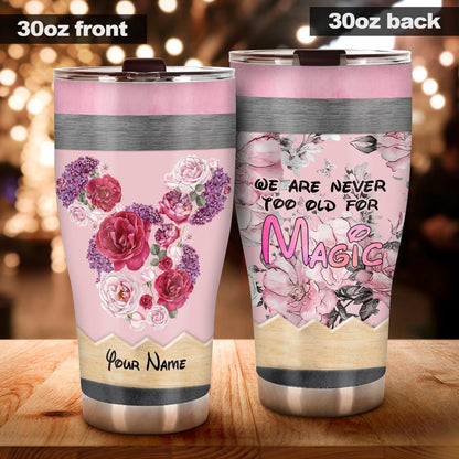 Springtime In A Park - Personalized Mouse Tumbler