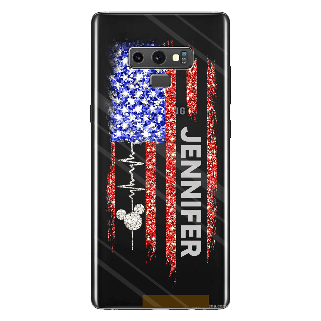 Best Day Ever - Personalized Mouse Clear Phone Case