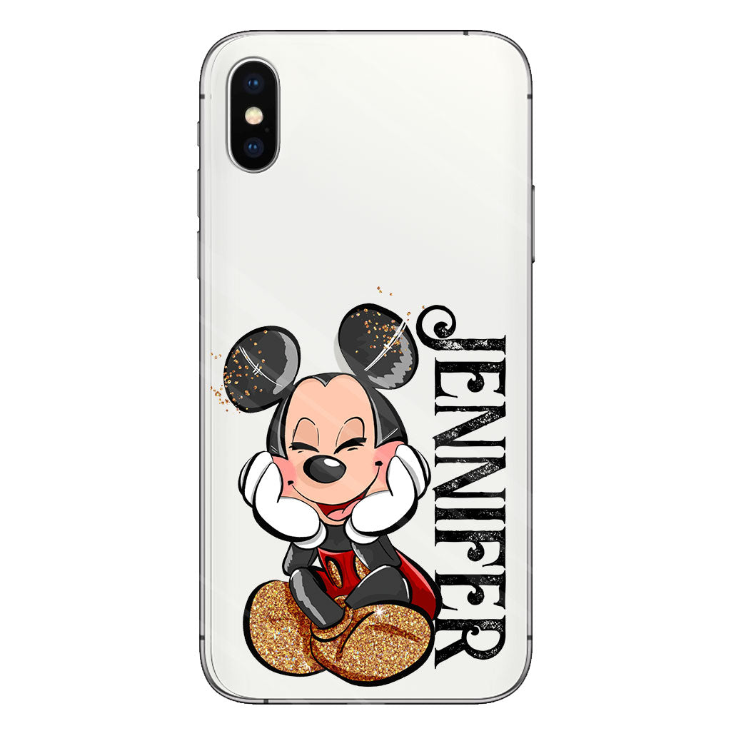 Best Day Ever - Personalized Mouse Clear Phone Case
