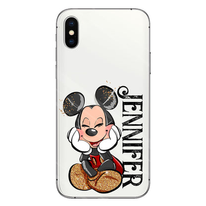 Best Day Ever - Personalized Mouse Clear Phone Case