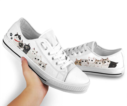 Cats Lover Cat Low Top Shoes 0622