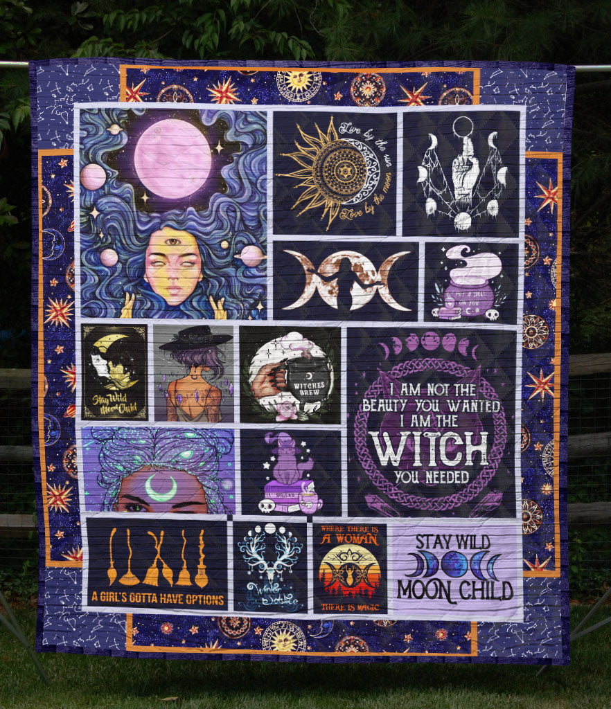 I Am Not The Beauty You Wanted - Witch Quilt 0822
