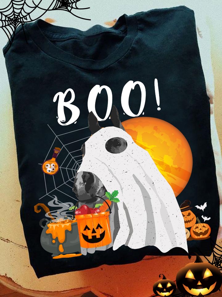 Boo Horse T-shirt and Hoodie 0823