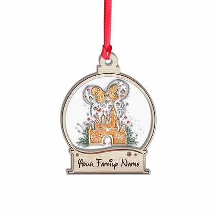 My Castle - Personalized Christmas Mouse Layers Mix Ornament
