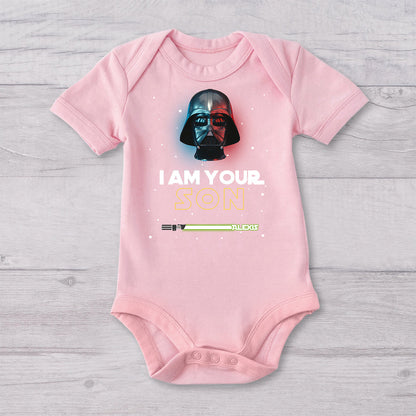 I Am Your Father - Personalized The Force T-shirt And Baby Onesie