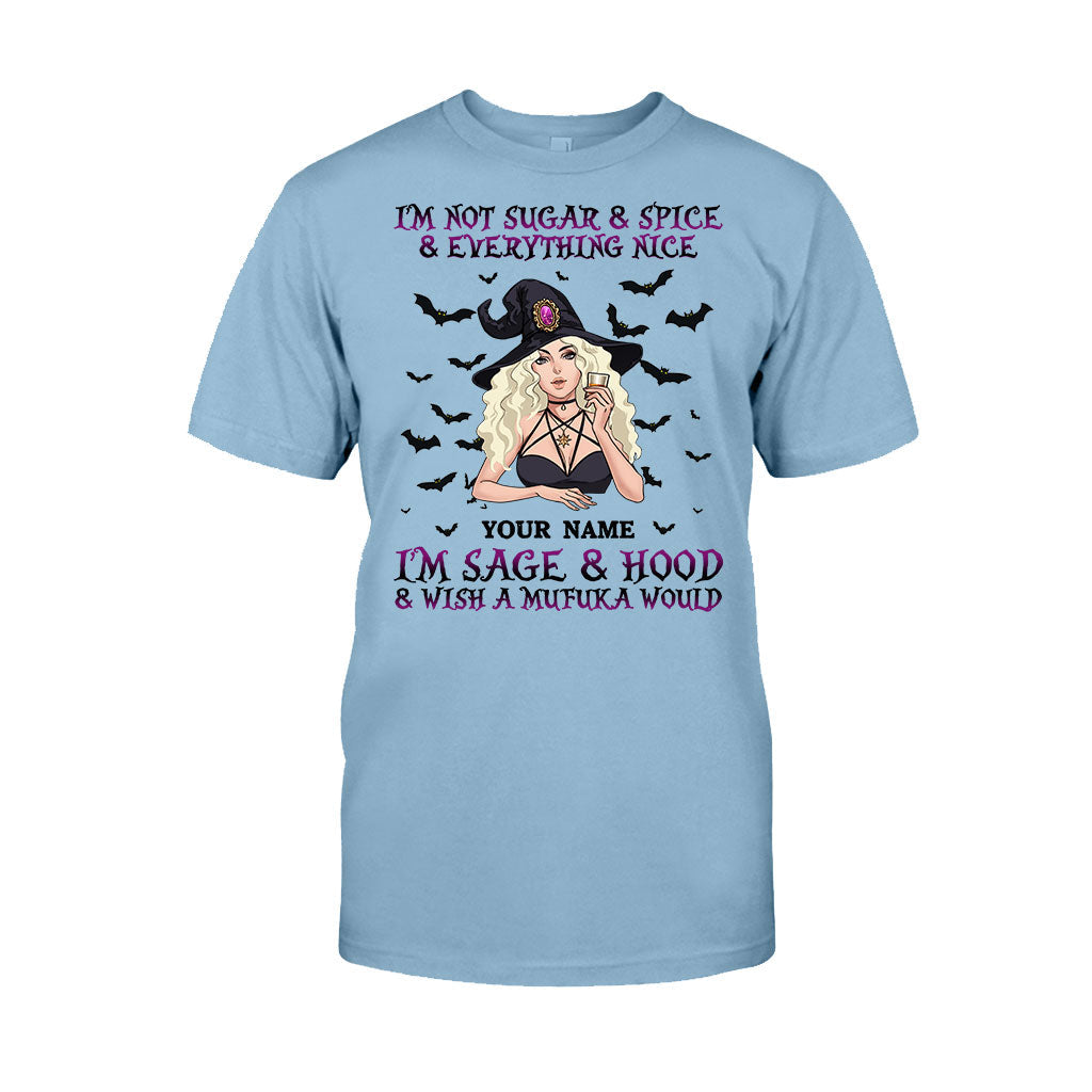 I'm Not Sugar And Spice And Everything Nice - Personalized Witch T-shirt and Hoodie