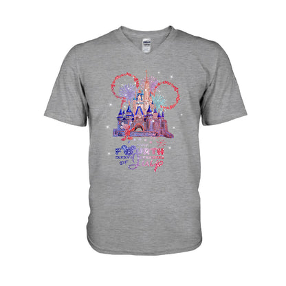 Happy Fourth Of July - Independence Day Mouse T-shirt and Hoodie