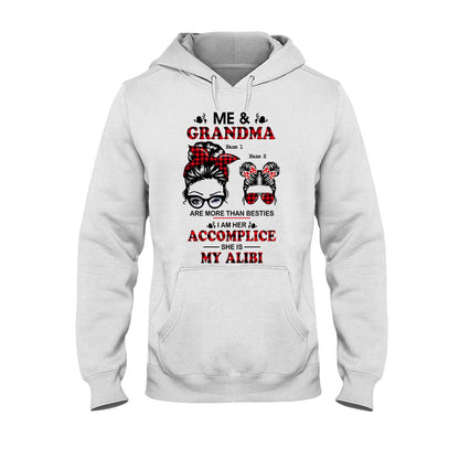 Me & Grandma Are More Than Besties - Personalized T-shirt and Hoodie
