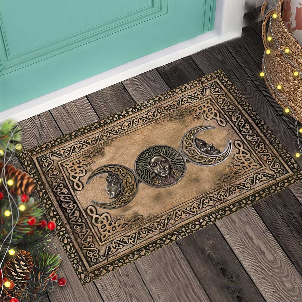 The Triple Goddess - Witch Doormat With 3D Pattern Print