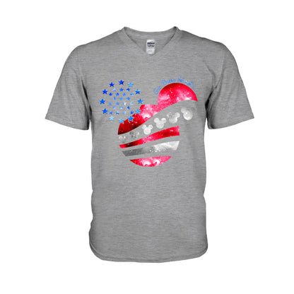 God Bless America Mouse Ears - Independence Day T-shirt and Hoodie
