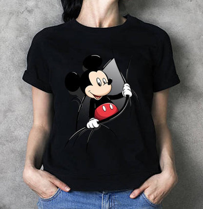 Mouse Peeking Mouse T-shirt and Hoodie 0823