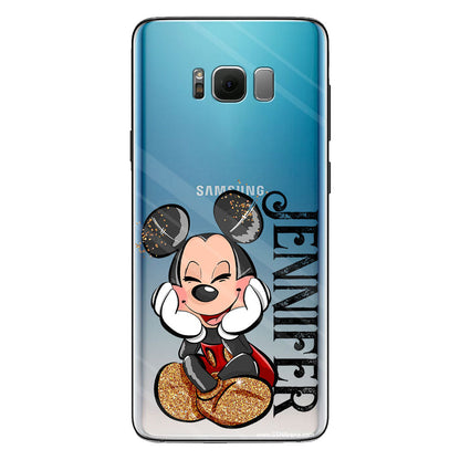 Best Day Ever - Personalized Mouse Clear Phone Case