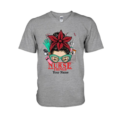 Nurse Things - Personalized Stranger Things T-shirt and Hoodie