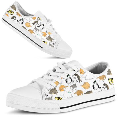 Cute Chonks Cat Low Top Shoes 0622