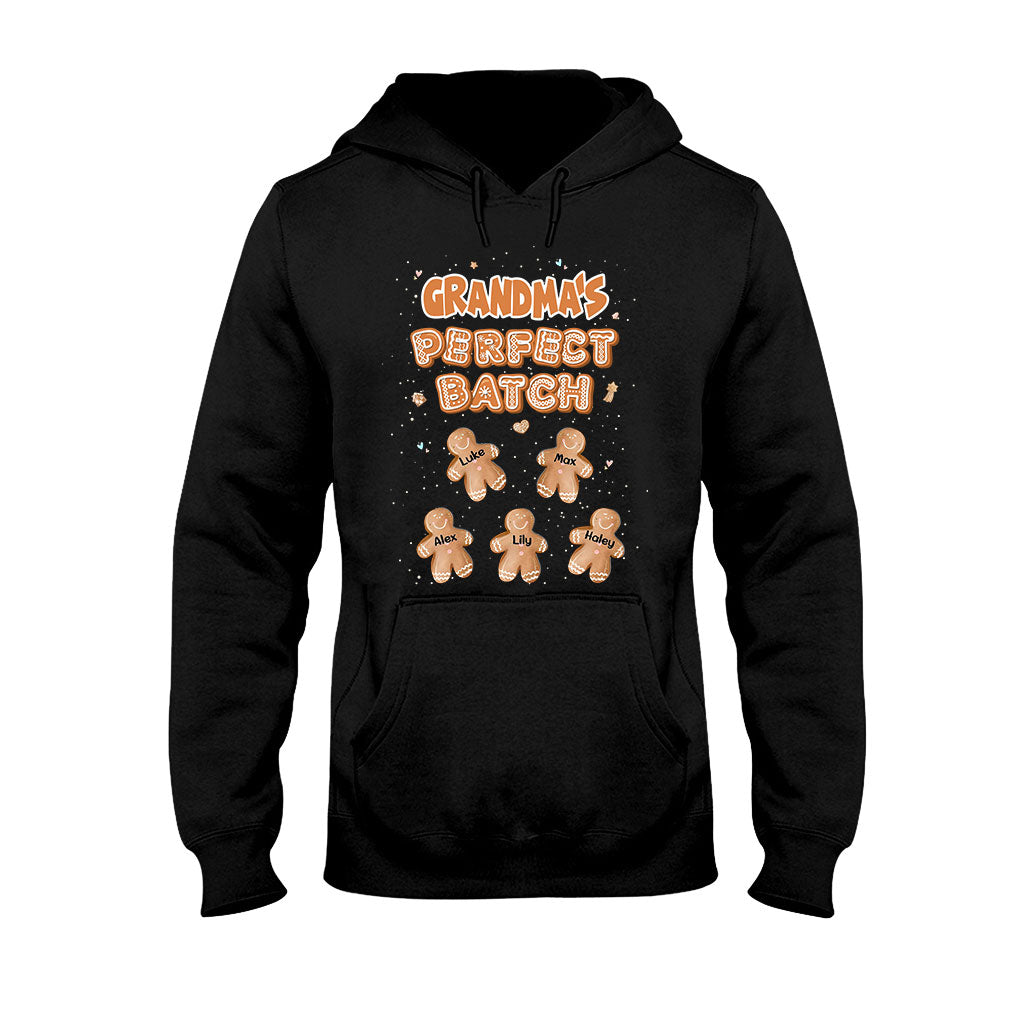 Grandma’s Perfect Batch - Personalized Christmas Grandma T-shirt and Hoodie