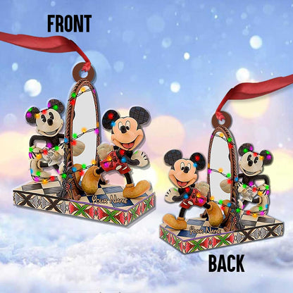 The Revolution - Personalized Christmas Mouse Ornament (Printed On Both Sides)
