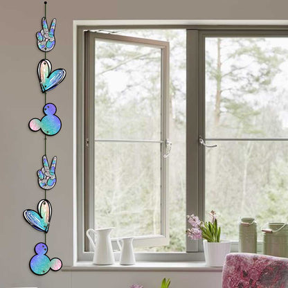 Peace Love Magic - Mouse 6 Pieces Garland