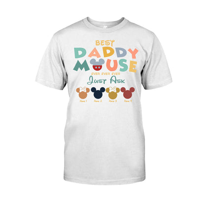 Best Daddy Ever - Personalized Father's Day Mouse T-shirt and Hoodie