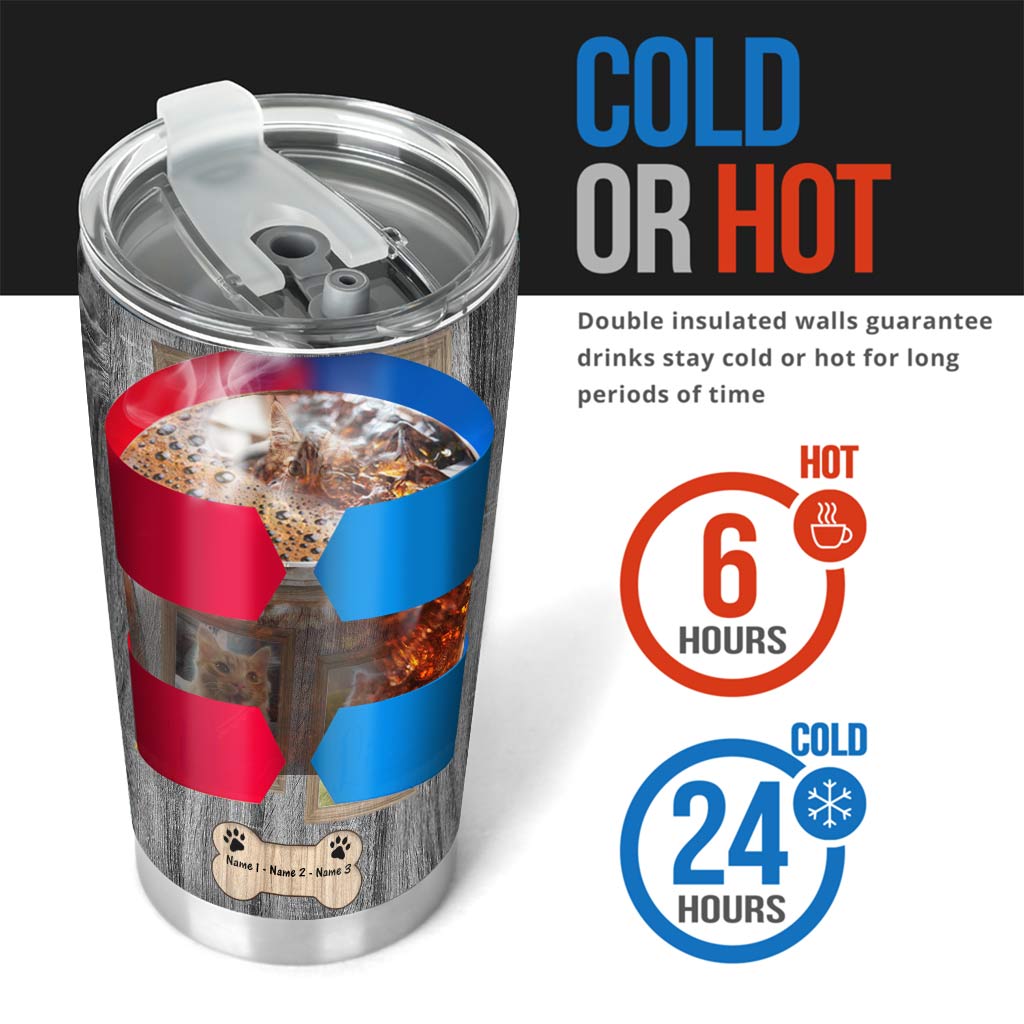 And God Said - Personalized Cat Tumbler