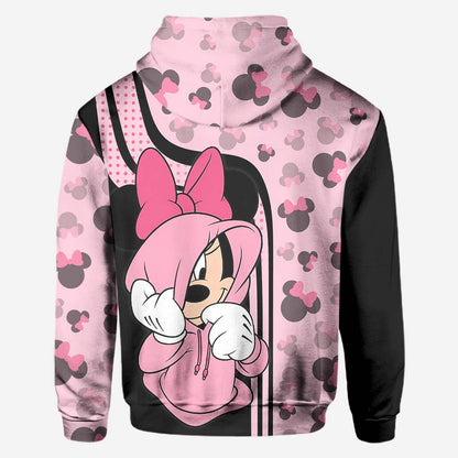 I Love His D - Personalized Mouse All Over T-shirt and Hoodie
