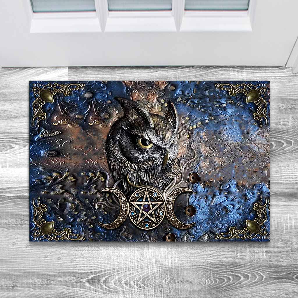 Mystery Spirit - Witch Doormat With 3D Pattern Print