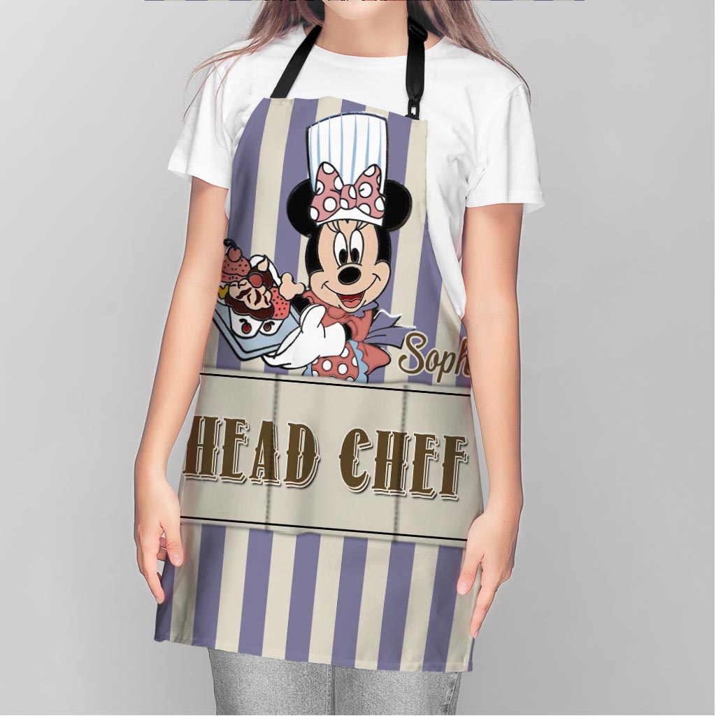 Head Chef And Sous Chef - Personalized Mouse Apron