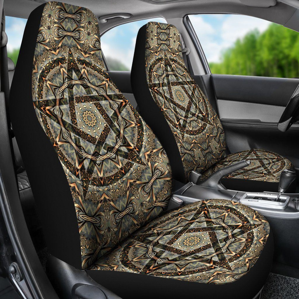 Pentacle Wicca - Witch Seat Covers 0822