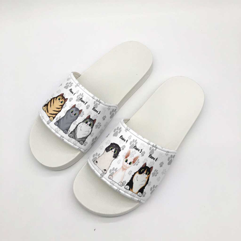 Love Cats - Personalized Slide Sandals