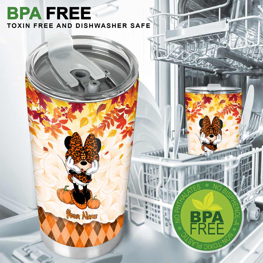 Hello Pumpkin - Personalized Mouse Tumbler
