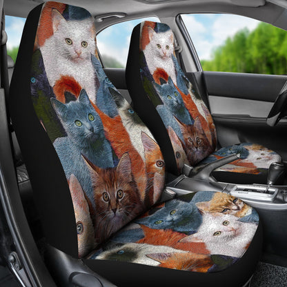 Cute Cats Cat Seat Covers 0622