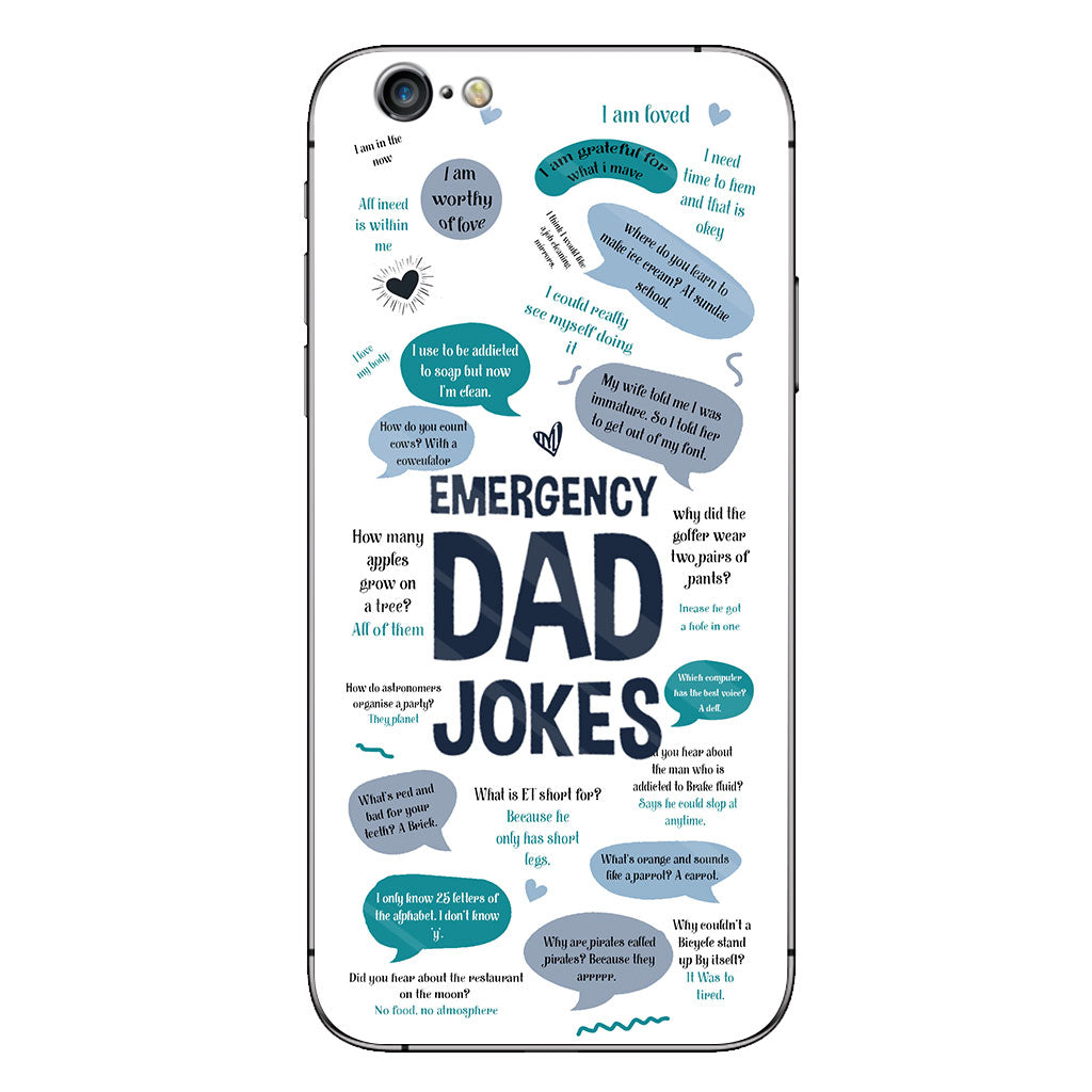 Emergency Dad Jokes - Father's Day Phone Case