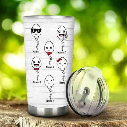 Sweaty Hairy Balls - Personalized Father's Day Tumbler