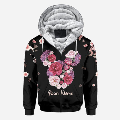Magical Springtime Blossom - Personalized Mouse All Over T-shirt and Hoodie