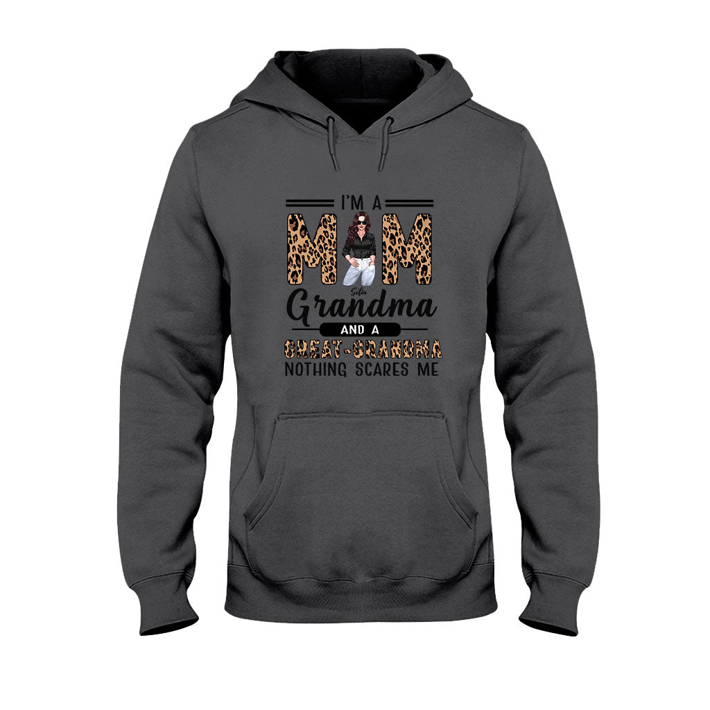 I'm A Mom A Grandma And A Great Grandma - Personalized T-shirt and Hoodie