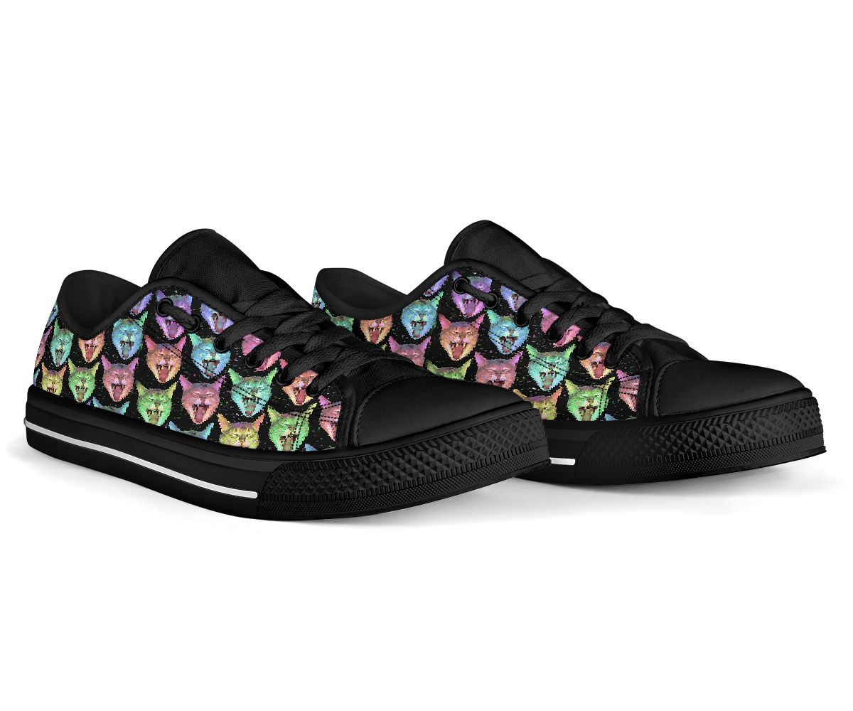 Space Cats Cat Low Top Shoes 0622