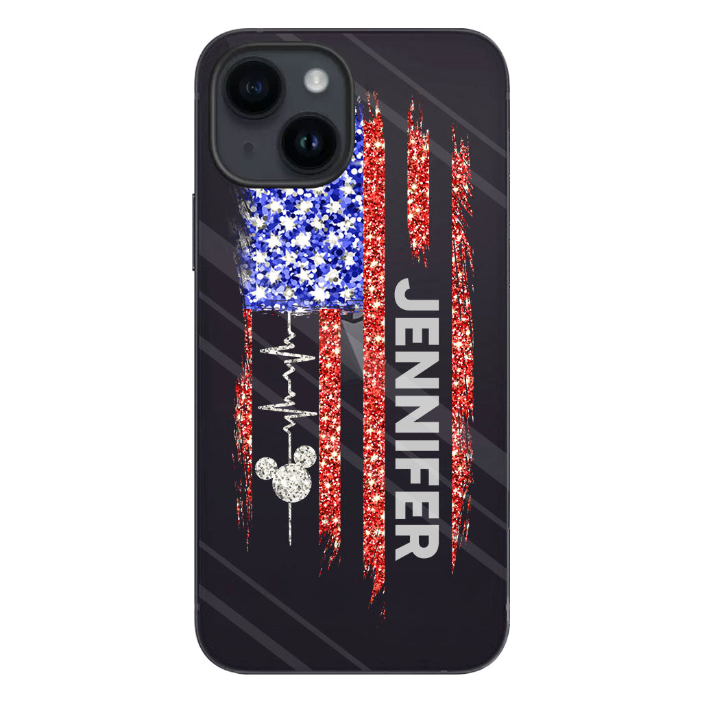 Best Day Ever - Personalized Mouse Clear Phone Case
