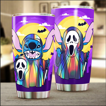 Happy Halloween Ohana Tumbler 0823
