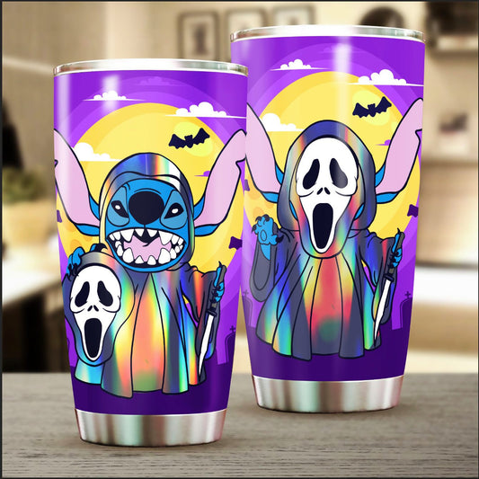 Happy Halloween Ohana Tumbler 0823