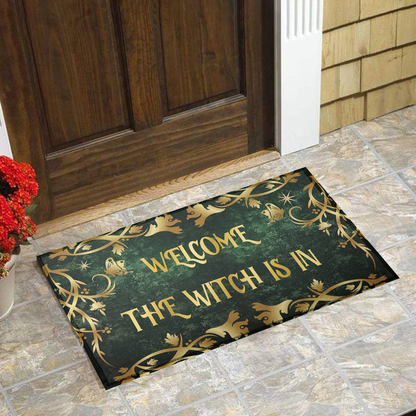 Welcome The Witch Is In - Witch Doormat 0822